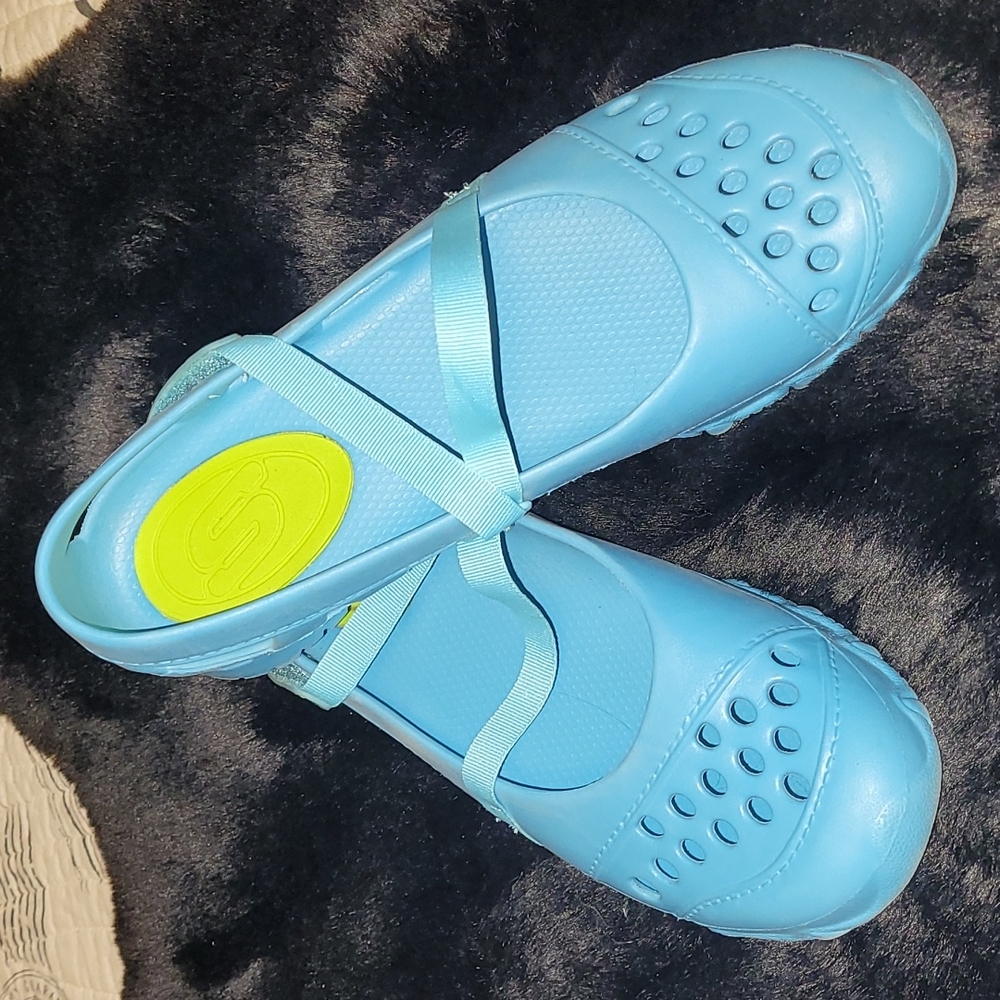 Sketchers Turquoise Mary Janes Sz8